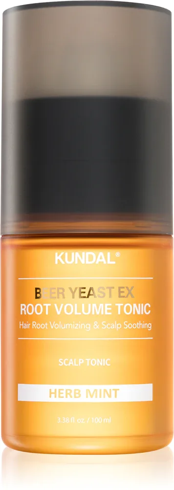 Тоник для волос KUNDAL Beer Yeast EX Root Volume Tonic для объёма у корней, 100 мл Herb Mint
