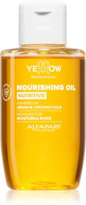 Масло для волос Yellow Professional Nutritive Nourishing Oil питательное, с маслами арганы и кокоса, для сухих волос, 100 мл