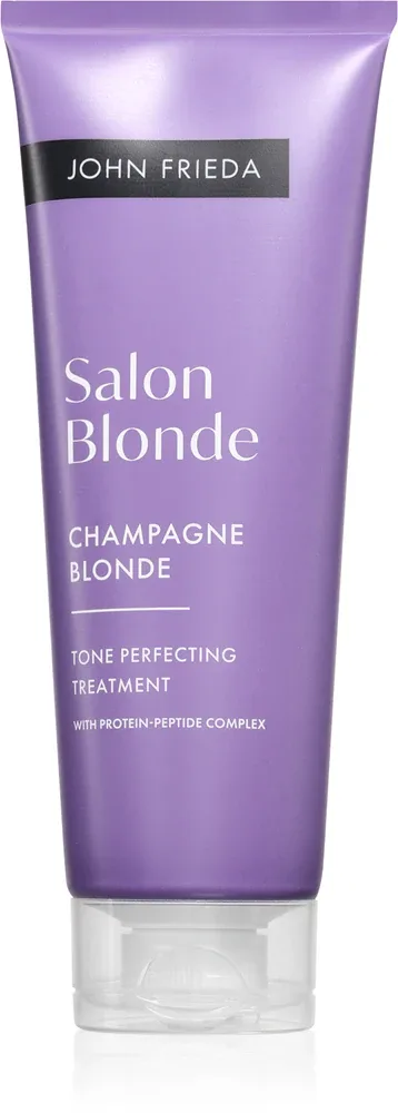 Шампунь оттеночный John Frieda Salon Blonde Tone Perfecting Treatment для светлых волос, тонирующий, 120 мл, оттенок Sparkling Wine