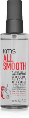 Сыворотка для волос KMS All Smooth Weightless Anti-frizz Serum разглаживающая, против пушистости, 100 мл