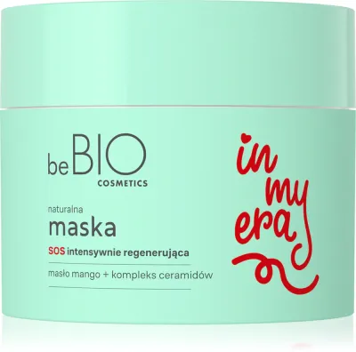 Маска для волос beBIO In My Era Natural SOS восстанавливающая, увлажнение и разглаживание, 250 мл