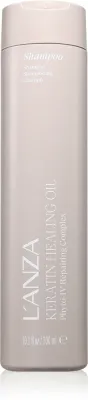 Шампунь для волос L'anza Keratin Healing Oil Lustrous Shampoo кератиновый, для повреждённых волос, 300 мл