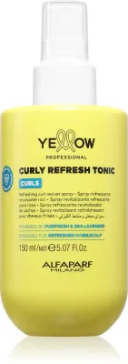 Спрей для волос Yellow Professional Curls Curly Refresh Tonic для кудрявых и волнистых волос, подчёркивает локоны, 150 мл