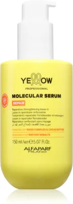 Сыворотка для волос Yellow Professional Repair Molecular Serum восстанавливающая, с маслом какао, укрепляет волосы, 150 мл