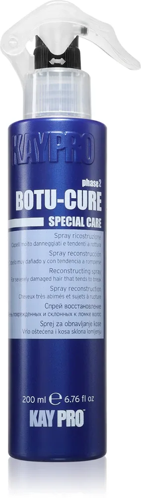 Кондиционер несмываемый для волос Kaypro Botu-Cure Phase 2 спрей, для повреждённых волос, 200 мл