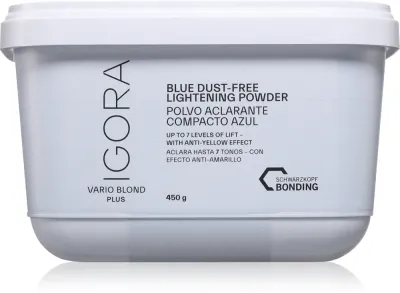 Осветляющая пудра для волос Schwarzkopf Professional IGORA Vario Blond Plus, до 7 уровней, 450 г