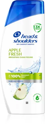 Head & Shoulders Apple Fresh - Шампунь против перхоти Head Shoulders Apple Fresh для жирных волос, с ароматом зелёного яблока, 625 мл, 625 мл