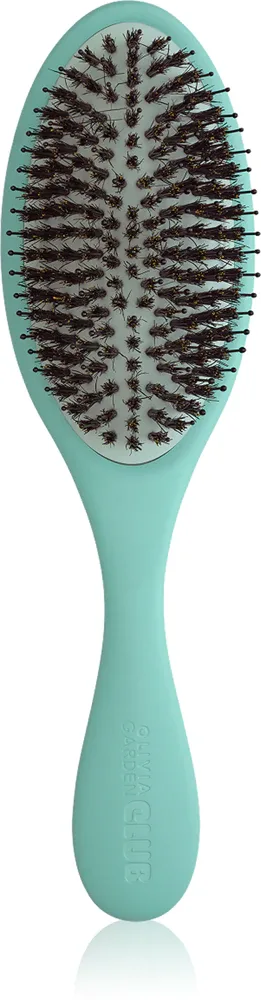 Расчёска для волос Olivia Garden Club The Reset Detangling Shine Hairbrush с щетиной кабана и нейлона, 1 шт