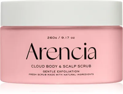 Скраб для тела Arencia Fresh Cloud Lavender и Pear отшелушивающий, увлажняющий, 260 г