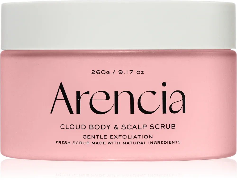 Скраб для тела Arencia Fresh Cloud Lavender и Pear отшелушивающий, увлажняющий, 260 г