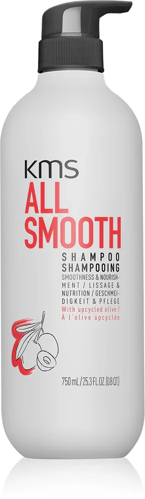 Шампунь для волос KMS All Smooth Shampoo увлажняющий, разглаживающий