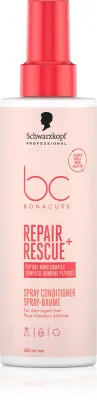 Несмываемый кондиционер для волос Schwarzkopf Professional BC Bonacure Repair Rescue+ увлажняющий, w sprayu 200 мл