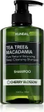 Шампунь для волос KUNDAL Tea Tree Macadamia Cherry Blossom с чайным деревом и макадамией, успокаивающий, 500 мл — фото 1