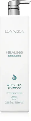 Шампунь для волос L'anza Healing Strength White Tea Shampoo с белым чаем, для блеска и объёма, 1000 мл