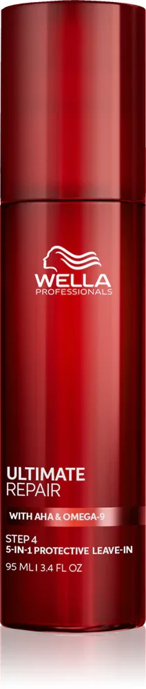 Несмываемая сыворотка для волос Wella Professionals Ultimate Repair Protective Leave-In с термозащитой, восстанавливающая, 95 мл
