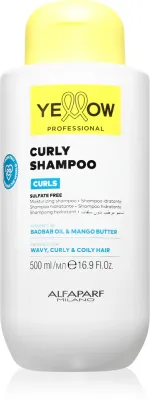 Шампунь для волос Yellow Professional Curls Curly Shampoo для кудрявых и волнистых волос, подчёркивает завиток, 500 мл