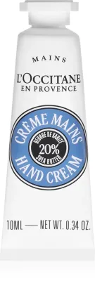Крем для рук L’Occitane Shea Butter Hand Cream с маслом ши, для сухой кожи, 10 мл