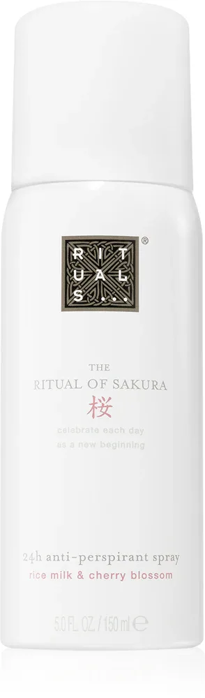 Антиперспирант-спрей RITUALS The Ritual Of Sakura защита 24 часа, для всех типов кожи, 150 мл