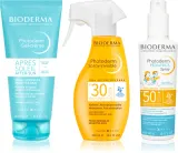 Набор солнцезащитных средств Bioderma Photoderm Family Summer Set спреи и гель после загара, 1 шт — фото 1