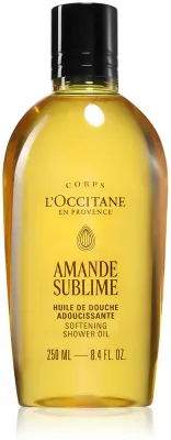 Масло для душа L’Occitane Amande Sublime Softening Shower Oil с миндальным маслом, смягчающее