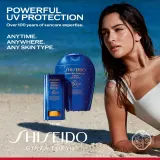 Солнцезащитный лосьон Shiseido Expert Sun Protector Lotion Sensitive SPF50+ для чувствительной кожи, 150 мл SPF 50+ — фото 6
