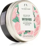 Масло для тела The Body Shop British Rose Body Butter питательное, с экстрактом розы, 200 мл — фото 1