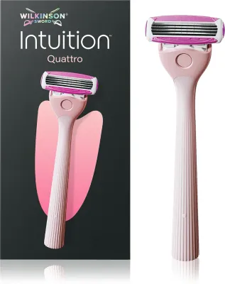 Станок для бритья Wilkinson Sword Intuition Quattro со сменной головкой, 1 шт