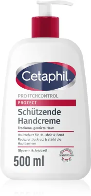 Крем для рук Cetaphil PRO ItchControl Protect увлажняющий, для сухой и чувствительной кожи, 500 мл