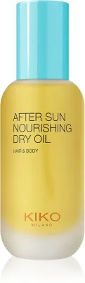 Сухое масло для тела KIKO Milano After Sun Nourishing питательное, с маслами миндаля и кокоса, 100 мл