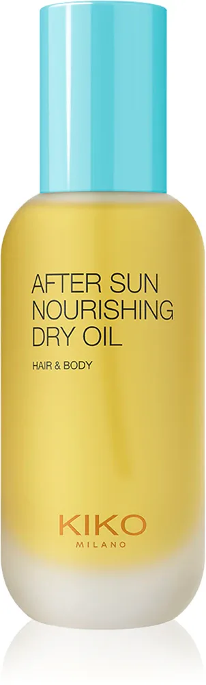 Сухое масло для тела KIKO Milano After Sun Nourishing питательное, с маслами миндаля и кокоса, 100 мл