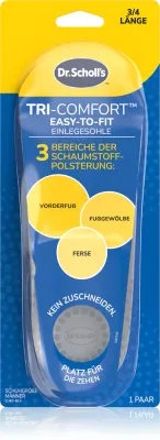 Стельки для обуви Scholl Dr. Scholl's Tri-Comfort, 1 пара
