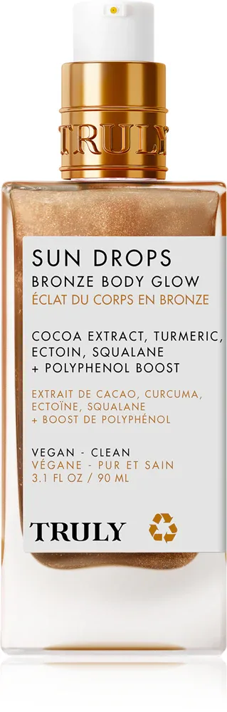 Масло для тела Truly Sun Drops увлажняющее, лёгкая текстура, 90 мл
