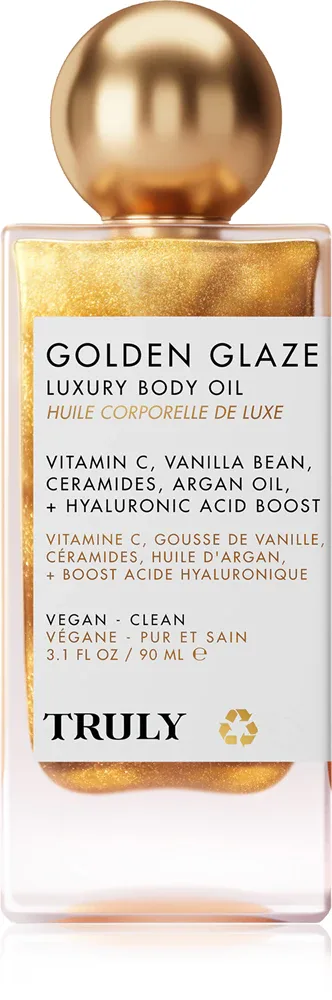 Масло для тела Truly Golden Glaze питательное, с аргановым маслом, 90 мл
