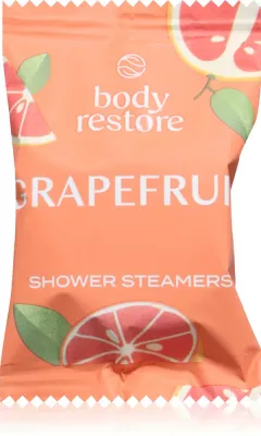 Ароматические таблетки для душа Body Restore Pulse Shower Steamers с ароматом грейпфрута, 3 шт Grapefruit