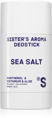 Дезодорант-стик Sister's Aroma Sea Salt Deostick с пантенолом, 50 г