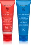 Набор для ухода за телом Apivita Bee Sun Safe Beach Essentials солнцезащитный, подарочный — фото 1