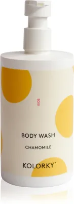 Гель для душа детский Kolorky Kids Body Wash с экстрактом ромашки, для чувствительной кожи, 390 мл Chamomile
