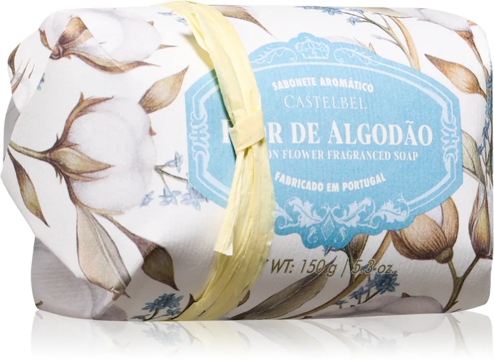 Мыло твёрдое Castelbel Cotton Flower для рук и тела, 150 г