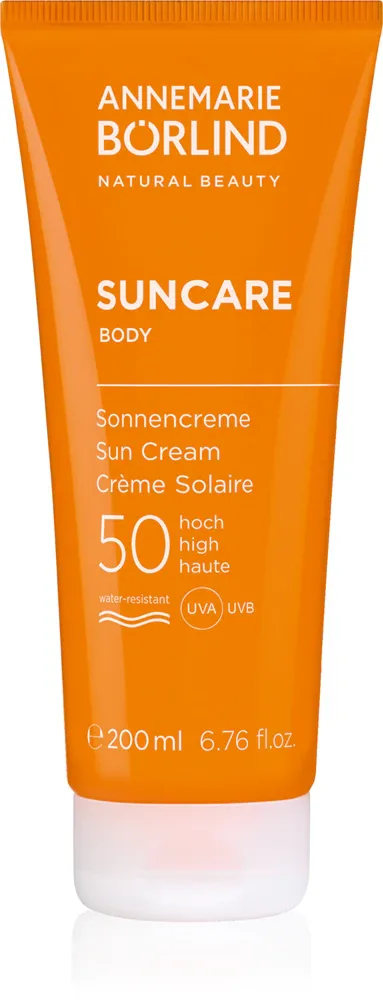 ANNEMARIE BÖRLIND SUNCARE - Солнцезащитный крем Annemarie Borlind Suncare водостойкий, защита от UVA и UVB, 200 мл, 200 мл