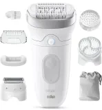 Эпилятор Braun Silk-epil 7 7-060 с 40 пинцетами MicroGrip, для сухой и влажной эпиляции, 1 шт — фото 1
