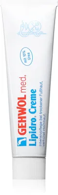 Крем для ног Gehwol Lipidro Cream для сухой и огрубевшей кожи, смягчающий, 125 мл