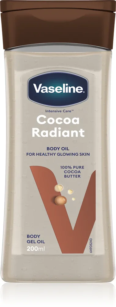 Масло для тела Vaseline Cocoa Radiant, с маслом какао, 200 мл