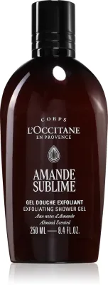Гель для душа L’Occitane Amande Sublime Exfoliating Shower Gel отшелушивающий, с частицами, 250 мл
