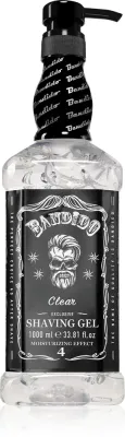 Гель для бритья BANDIDO Shaving Gel смягчающий, для всех типов кожи, 1000 мл, оттенок Clear Exclusive