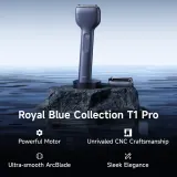 Бритва электрическая Laifen T1 Pro Giftbox для сухого и влажного бритья, водонепроницаемая, 1 шт Dark Blue — фото 2