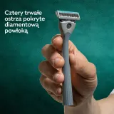 Станок для бритья Wilkinson Sword Quattro мужской, с подвижной головкой, 1 шт — фото 5