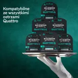 Станок для бритья Wilkinson Sword Quattro мужской, с подвижной головкой, 1 шт — фото 6