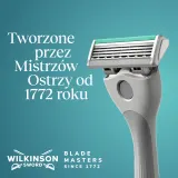 Станок для бритья Wilkinson Sword Quattro мужской, с подвижной головкой, 1 шт — фото 8