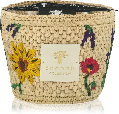 Свеча ароматическая Baobab Collection Vony Ahitra ручной работы, с четырьмя фитилями, 500 г