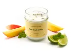 Свеча ароматическая Tropicandle Thai Lime Mango соевая, ручная работа, 170 мл — фото 2